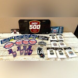 Bundle of Indy Racing Memorabilia Items - NWT